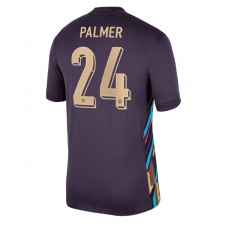 England Cole Palmer #24 Bortatröja EM 2024 Korta ärmar